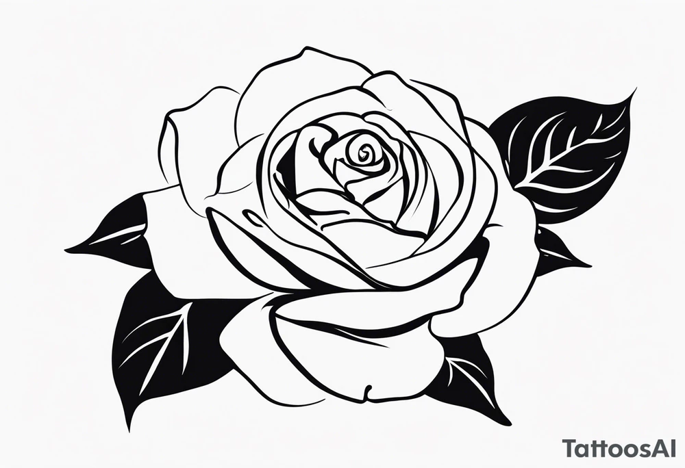 Create a back tattoo with rose petals and the quote “I took the one less traveled by and it had made all the difference” tattoo idea