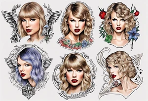 Taylor Swift reputation tattoo idea