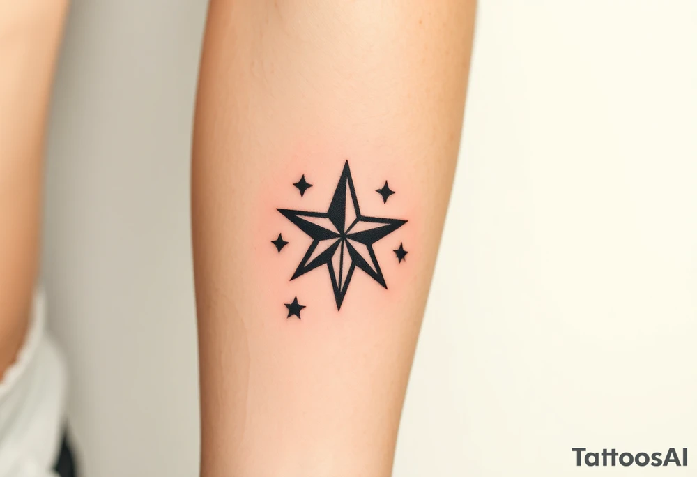 Stars tattoo idea