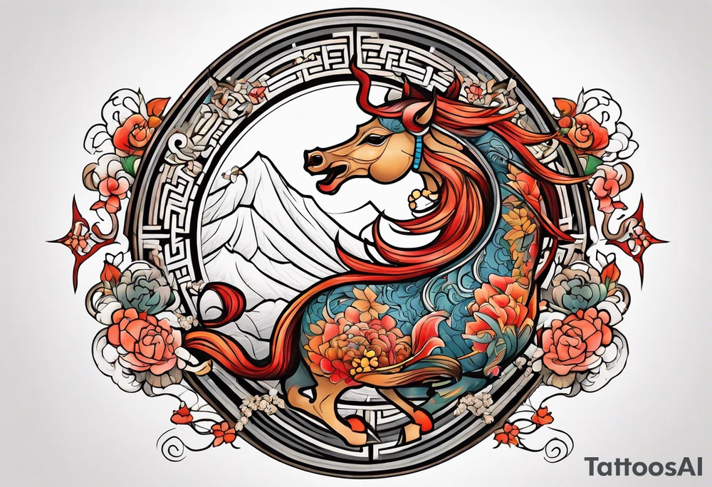 sagittarius, faith, strong tattoo idea