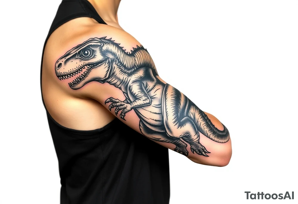 dinosaur tattoo idea