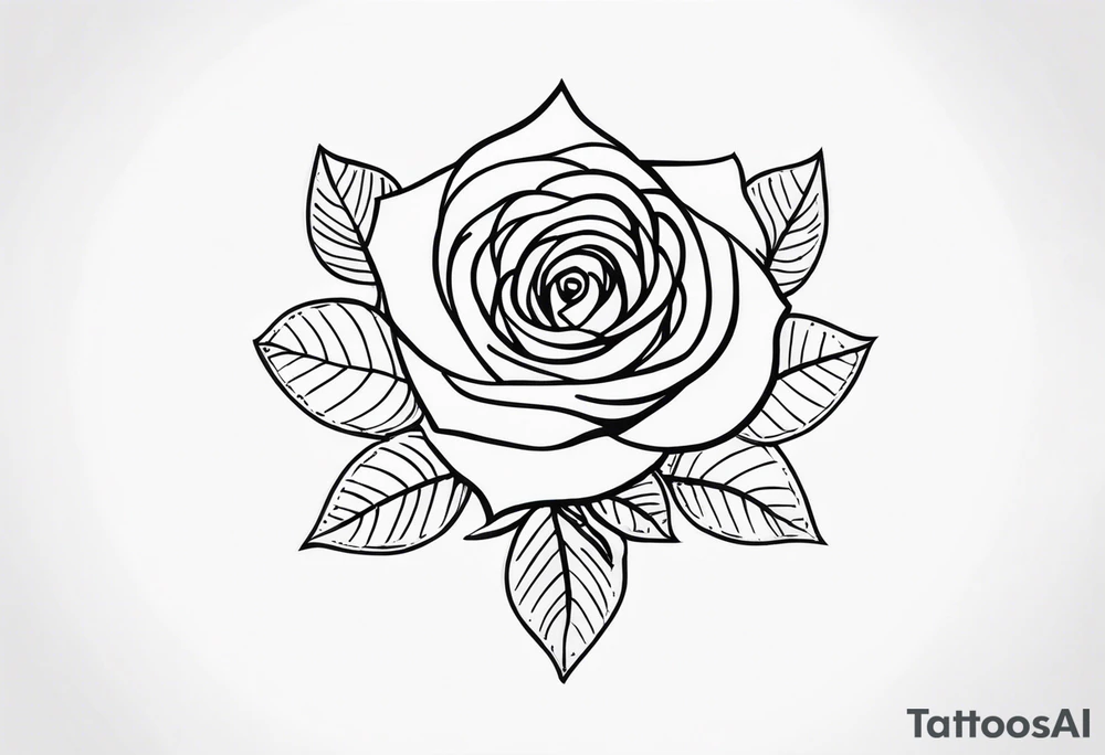 Rose, Virgo, stars, perfectly imperfect tattoo idea