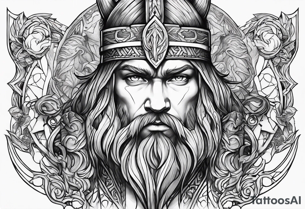 norse mythology tattoo idea