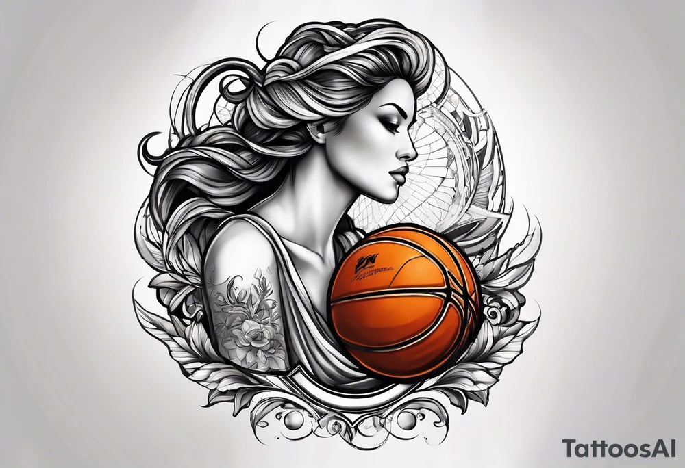 basketball virgo woman 2005 tattoo idea