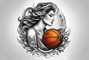 basketball virgo woman 2005 tattoo idea