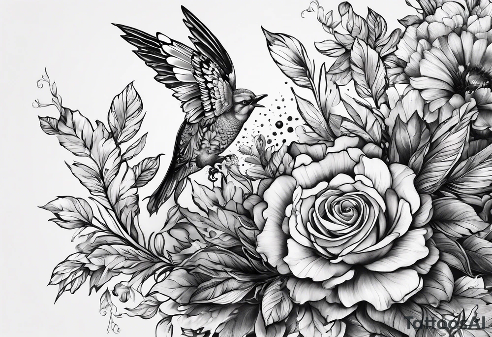 Arma na cabeça, quando atira, a cabeça ecplode em borboletas tattoo idea