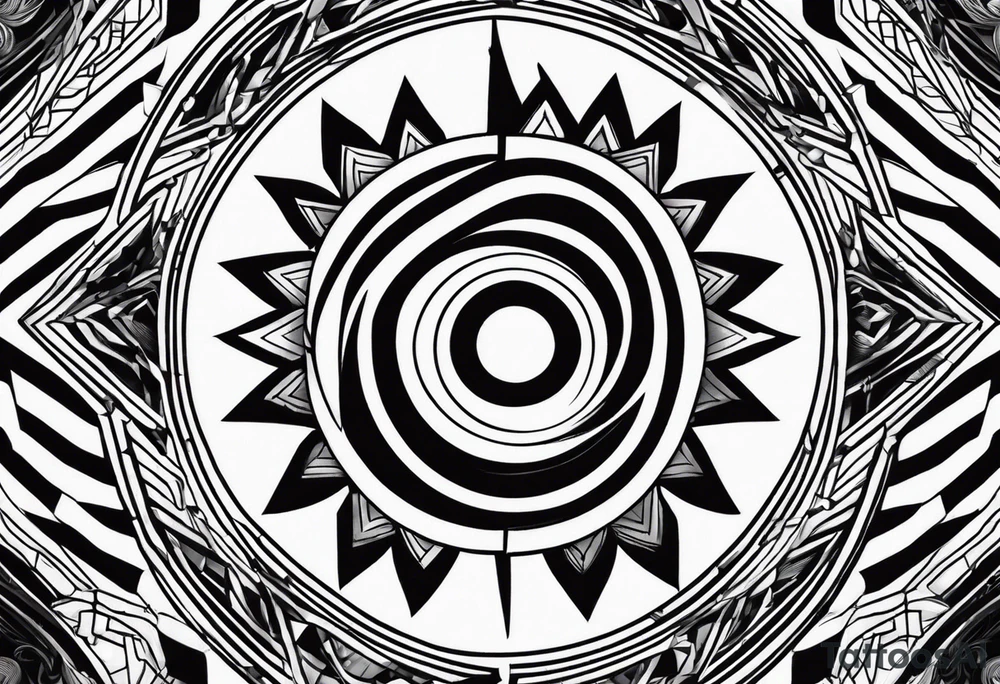 Create a tattoo that shows strength and courage and love tattoo idea