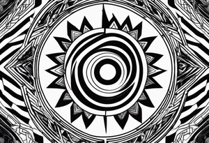 Create a tattoo that shows strength and courage and love tattoo idea