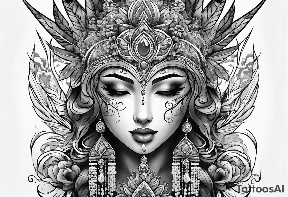 Forearm half sleeve tattoo idea