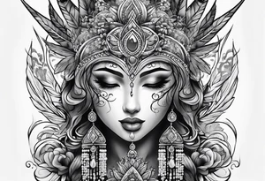 Forearm half sleeve tattoo idea