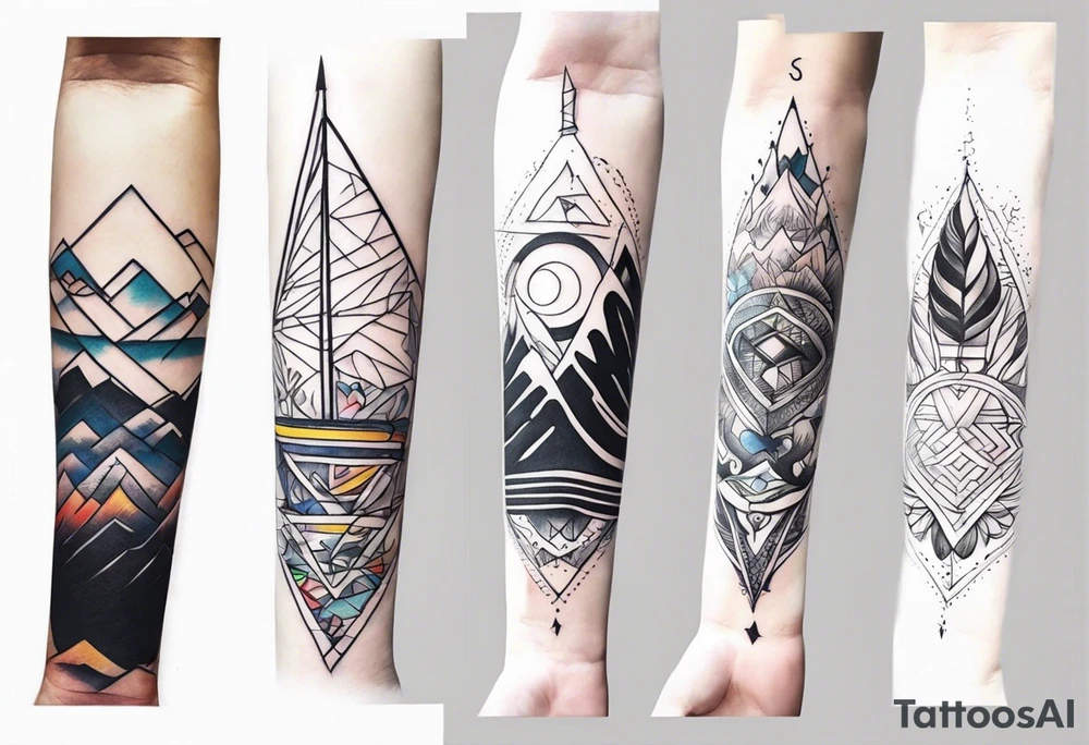 forearm sleeve tattoo idea
