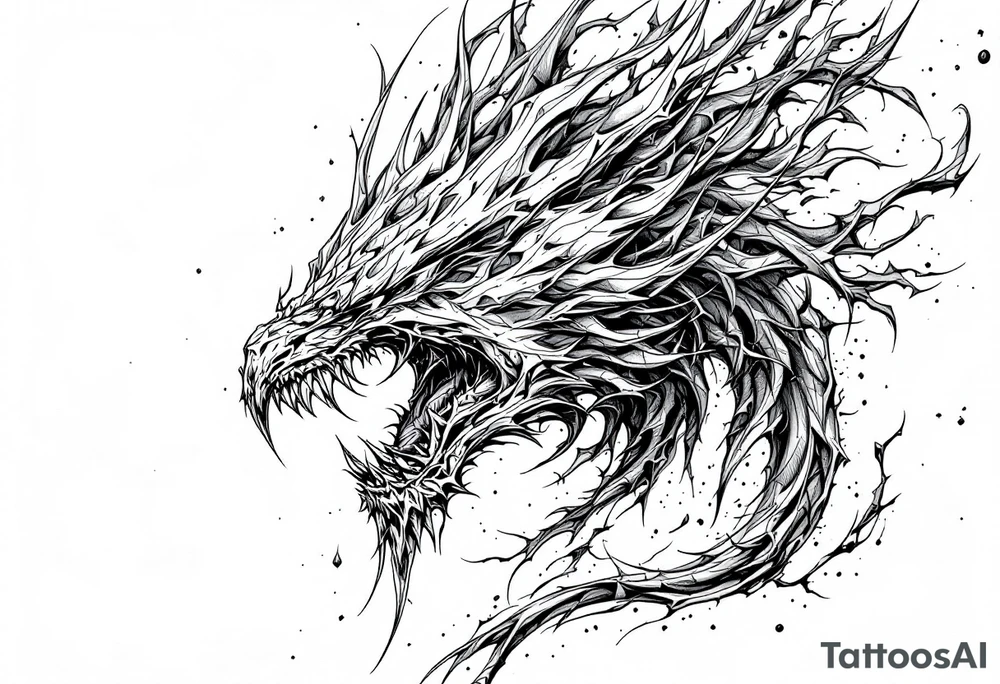 phoanix with aura tattoo idea