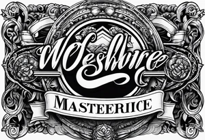 LEttering tattoo tattoo idea