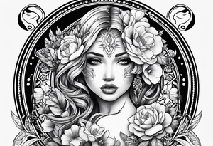 Rebirth, initials aj, pj tattoo idea