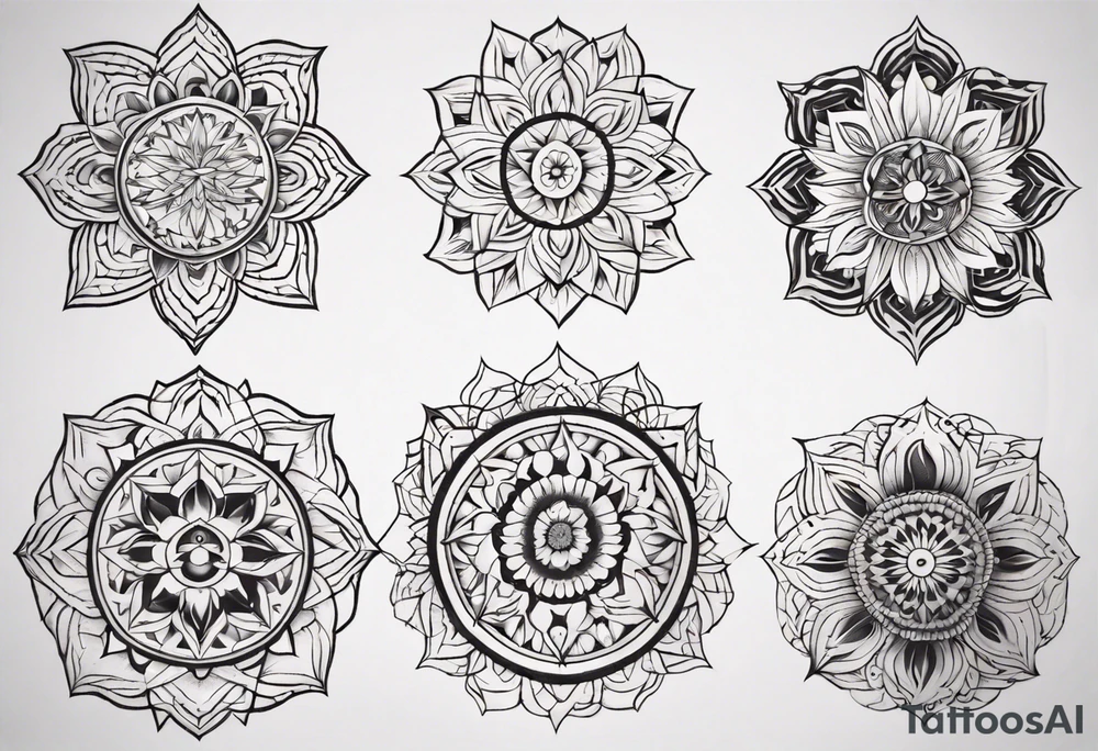 Mandala tattoo idea