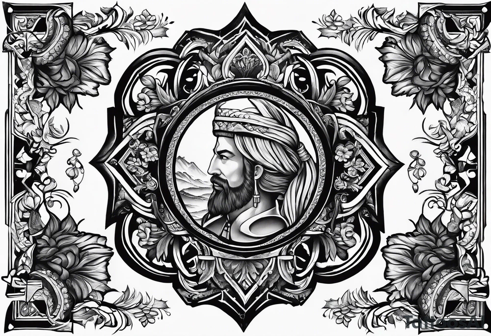 tattoo of Ukrainian Cossacks tattoo idea
