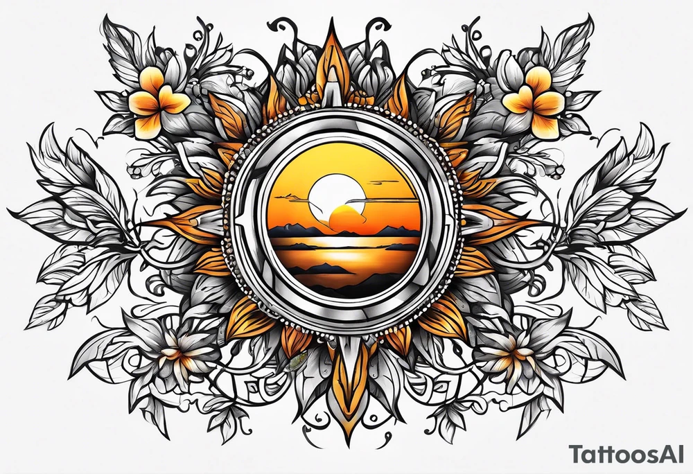 Sunshine tattoo idea