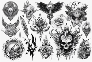random, anything tattoo idea