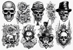 gangsta tattoo idea