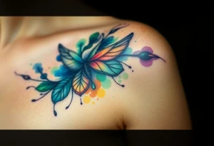 uma tatuagem que expresse a filosofia do bem e do mal tattoo idea