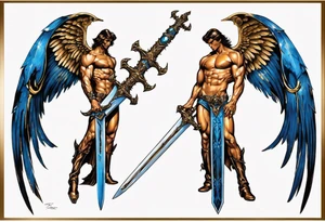 Gold
Bronze
Angel
Sword
Muscle
Blue
Diamonds
Leather tattoo idea