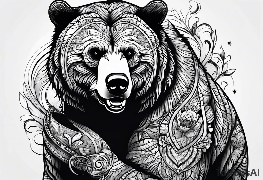 bolar bear motherfucker tattoo idea