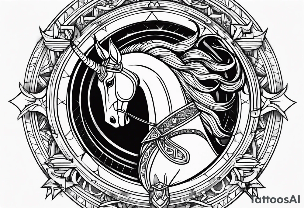 Sagittarius tattoo idea