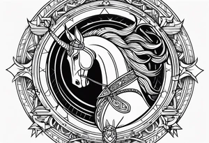 Sagittarius tattoo idea
