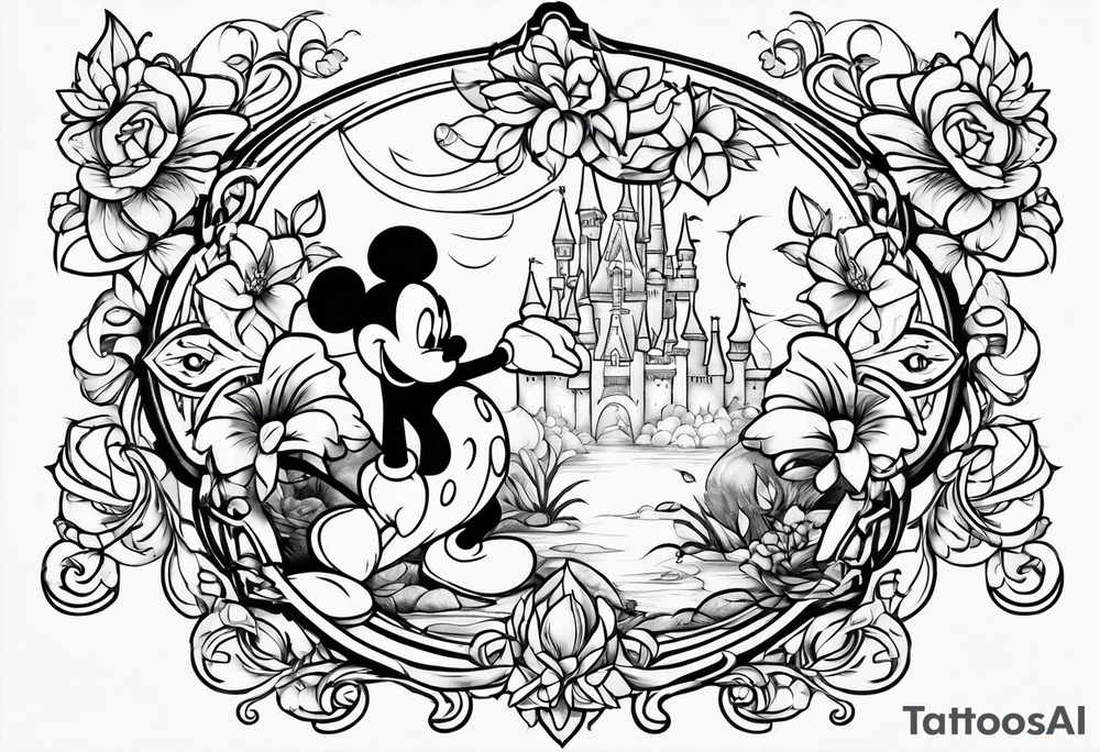 Disney tattoo idea