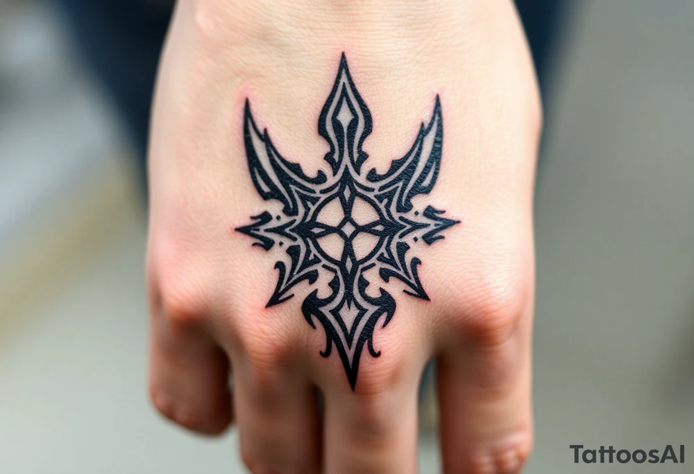 "In God's Hand" tattoo idea