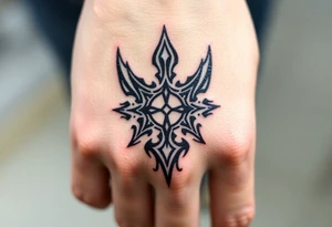 "In God's Hand" tattoo idea