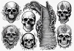 stairway to hell tattoo idea
