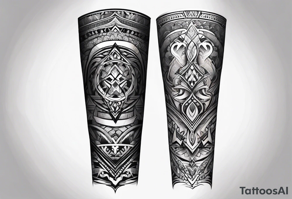 forearm sleeve tattoo idea