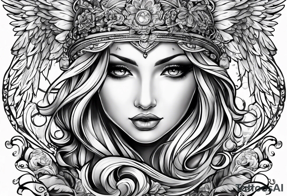 my sweet angel tattoo idea