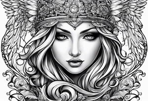 my sweet angel tattoo idea