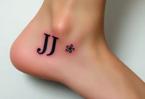 J and s letters tattoo idea