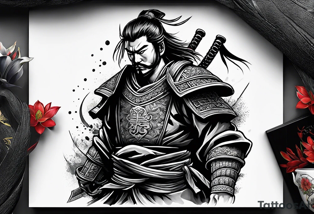 Samurai tattoo idea