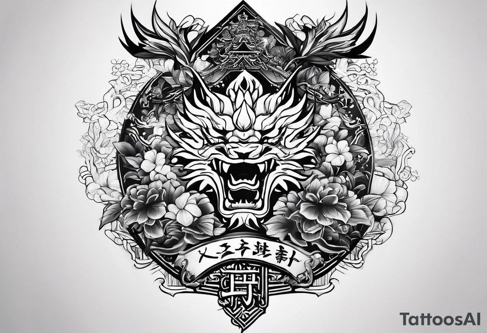kanji forever tattoo idea