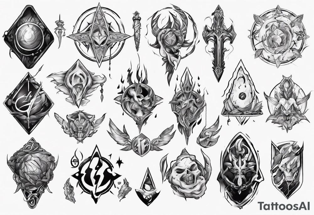 asherons call lifestone tattoo idea