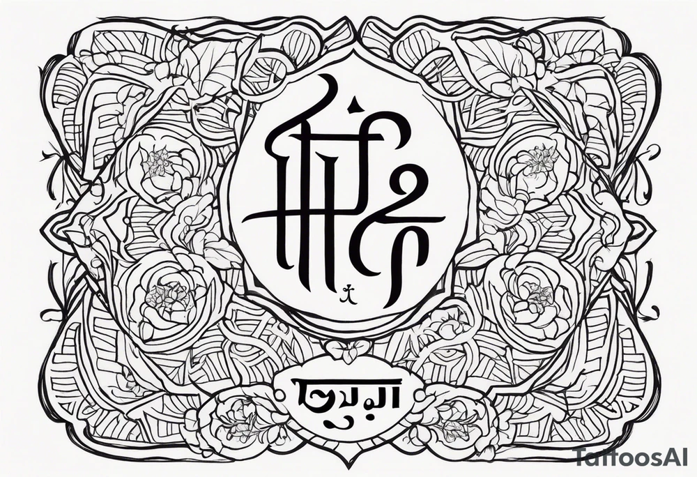 Tattoo ਨਿਰਭਉ ਨਿਰਵੈਰ written in Gurmukhi written text. tattoo idea Tattoo ਨਿਰਭਉ ਨਿਰਵੈਰ written in Gurmukhi written text. tattoo idea