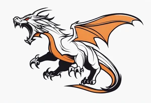 Wyvern tattoo idea