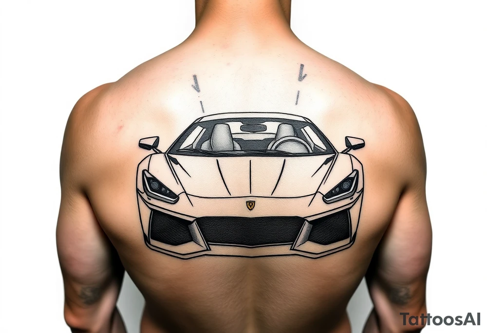 Car tattoo tattoo idea