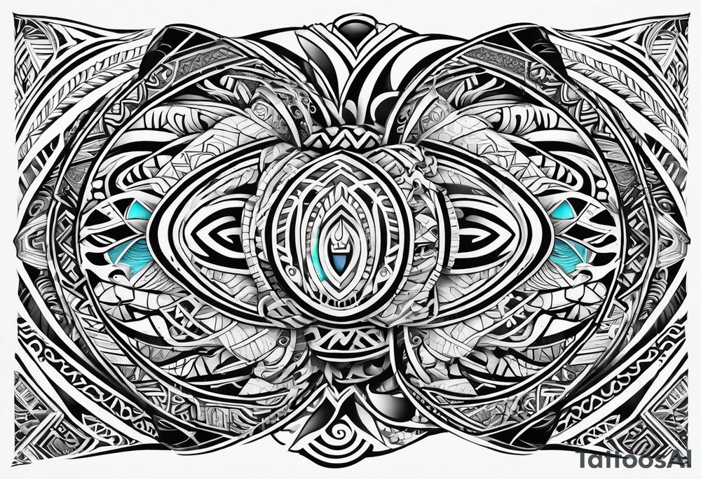 maori tribal tattoo idea