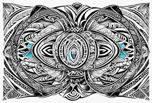 maori tribal tattoo idea