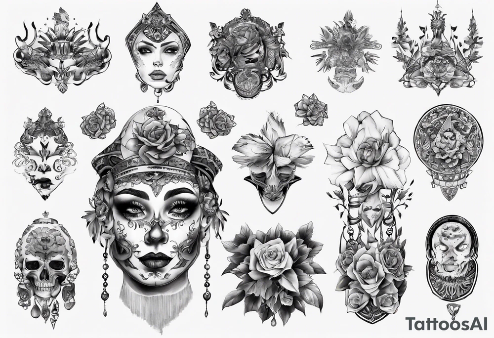 poupée russe tattoo idea