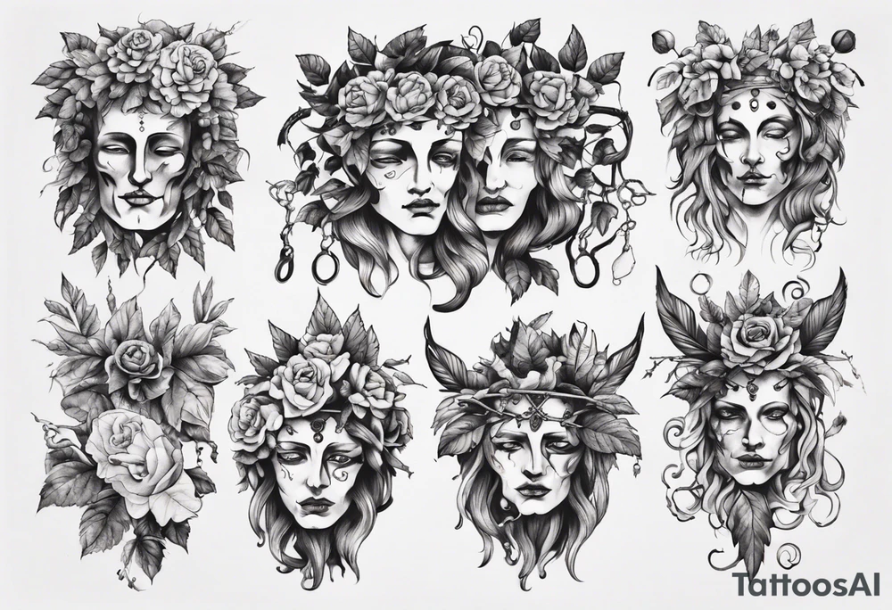 dionysus tattoo idea