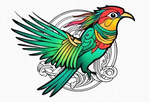 Quetzal tattoo idea
