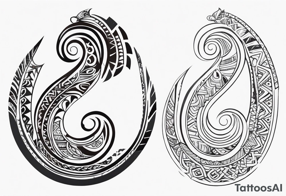 maori tribal  spine tattoo tattoo idea