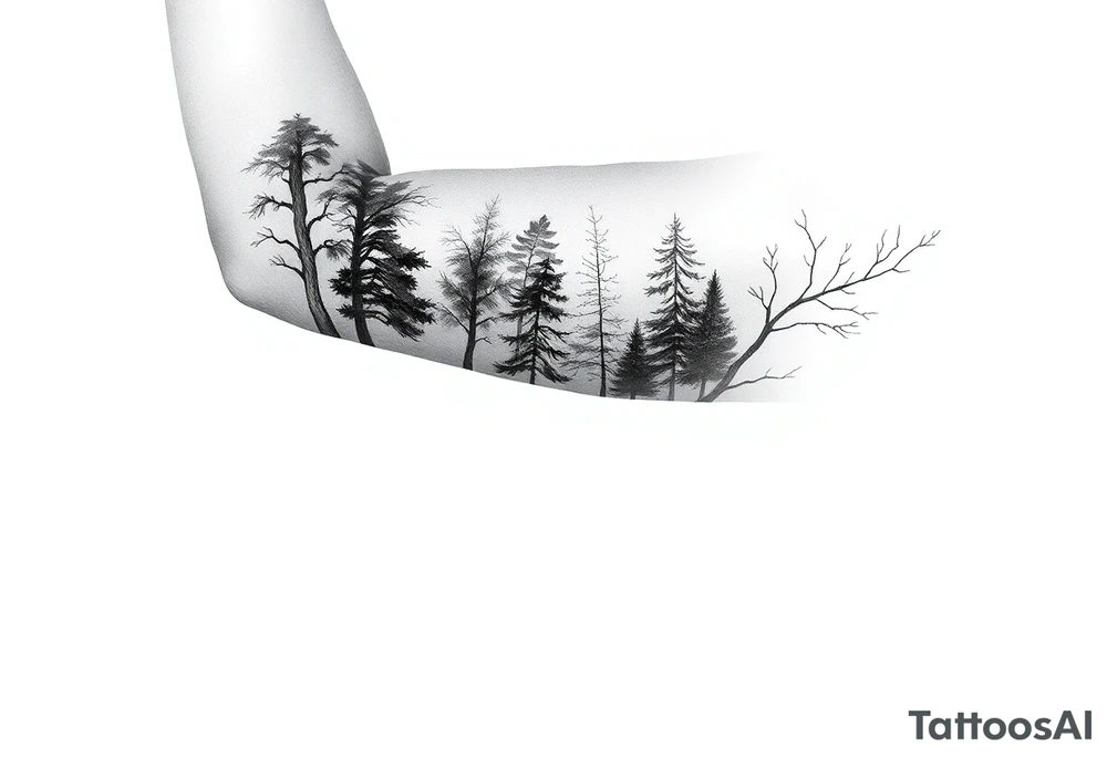 Into the forest I go to lose my mind and find my soul tattoo idea