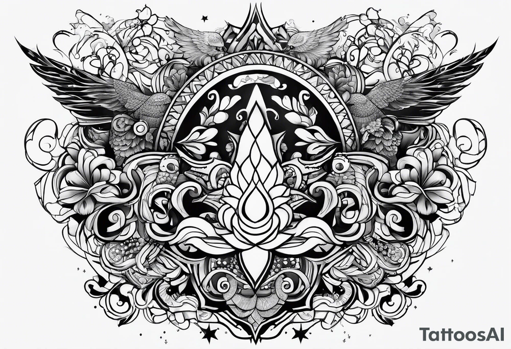 Always here tattoo idea